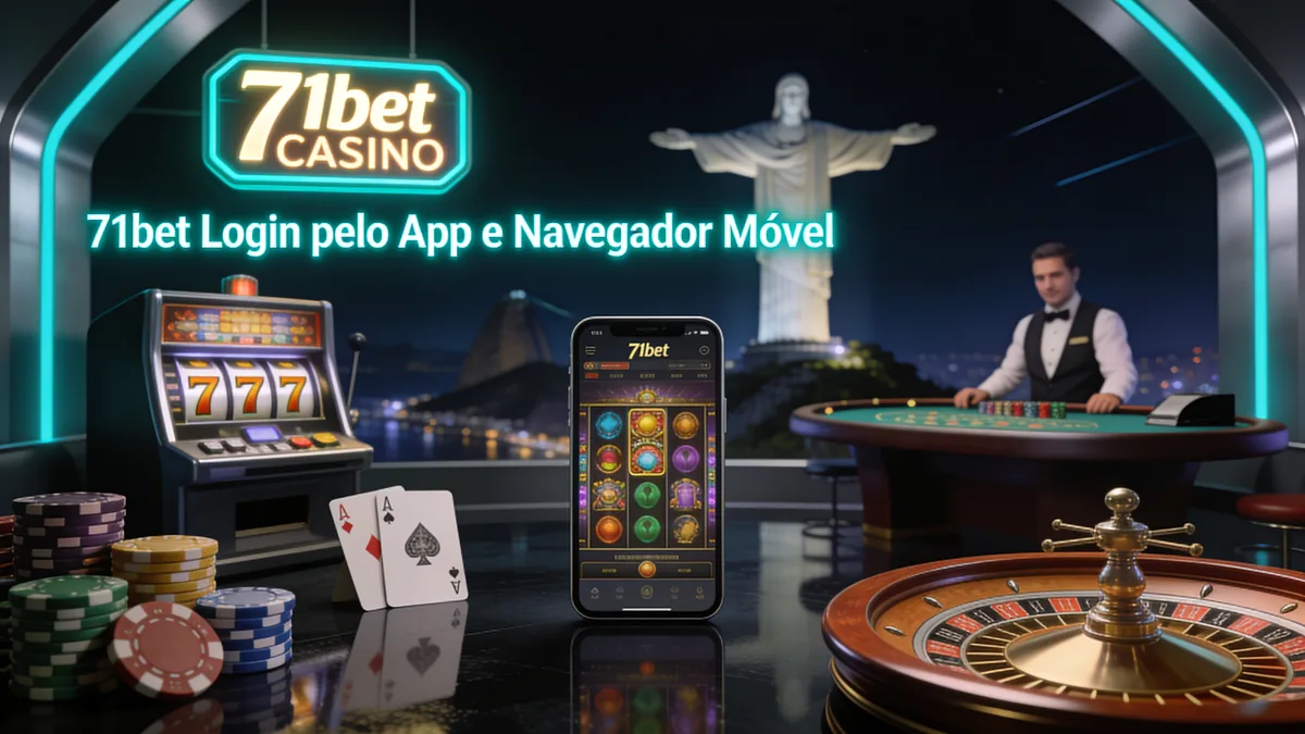 71bet Login pelo App e Navegador Móvel para jogadores no Brasil