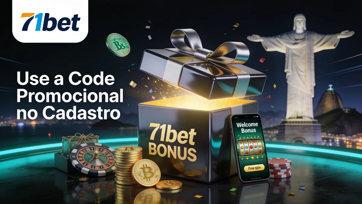 Use um Código Promocional no Cadastro para jogadores no Brasil